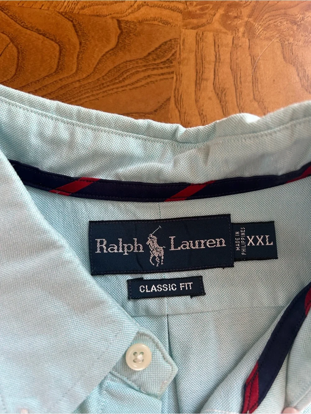 Polo by Ralph Lauren Pale Blue Oxford Button-Down Shirt